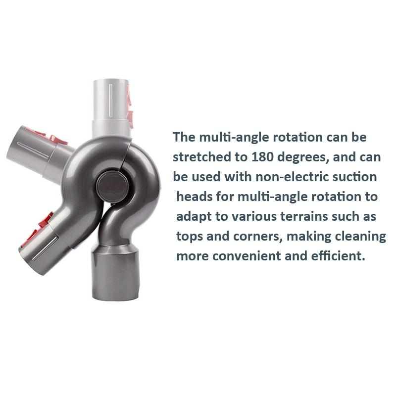 NNEIDS Top Adapter For Dyson V7 / V8 / V10 / V11 / V15 Steering Elbow Hose