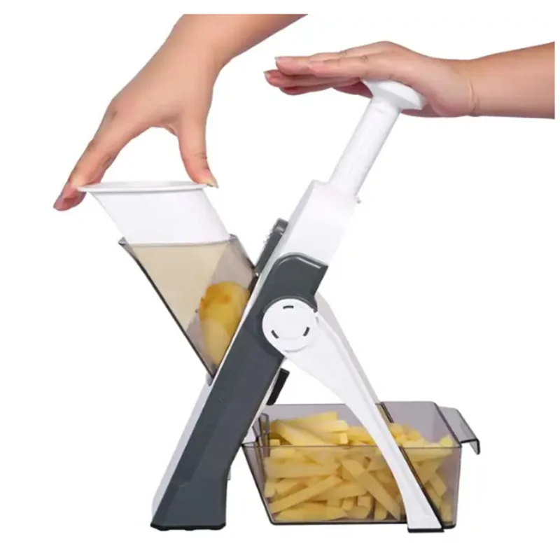 NNEOBA 5-in-1 Multifunctional Vegetable Chopper & Slicer