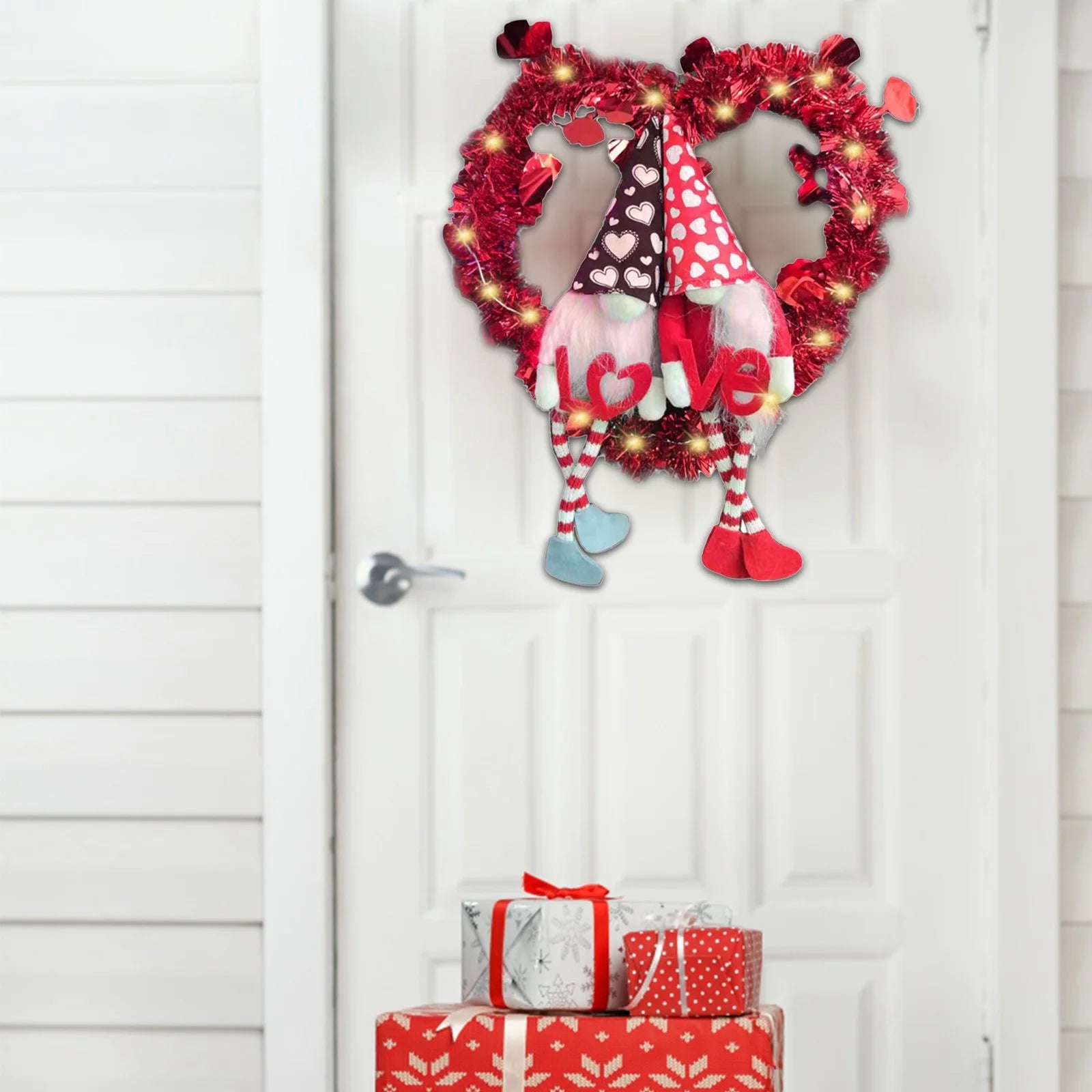 the of Valentine'S Day with This Exquisite Wooden Hanging Plaque: a Symbolic of Your Love Valentines Day Decor Gift