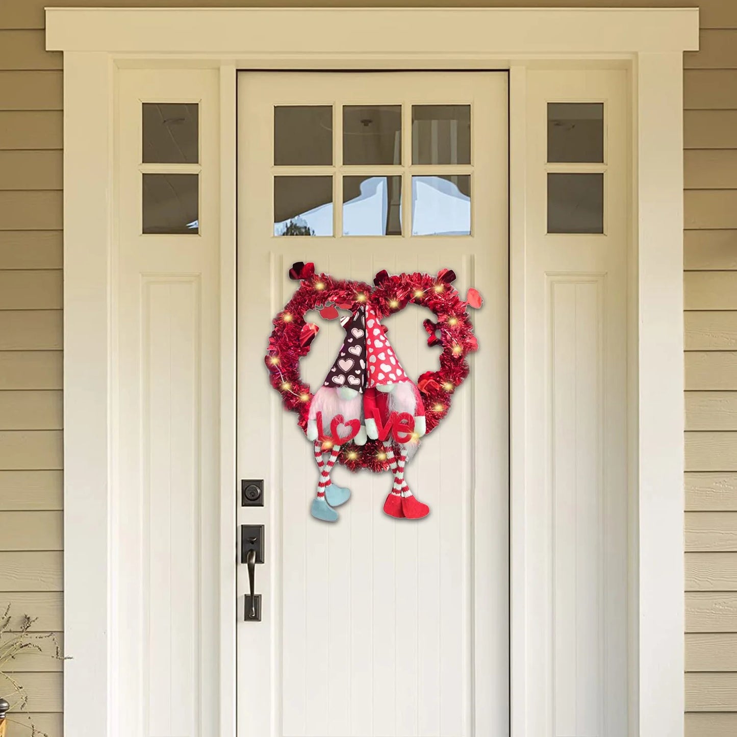 the of Valentine'S Day with This Exquisite Wooden Hanging Plaque: a Symbolic of Your Love Valentines Day Decor Gift