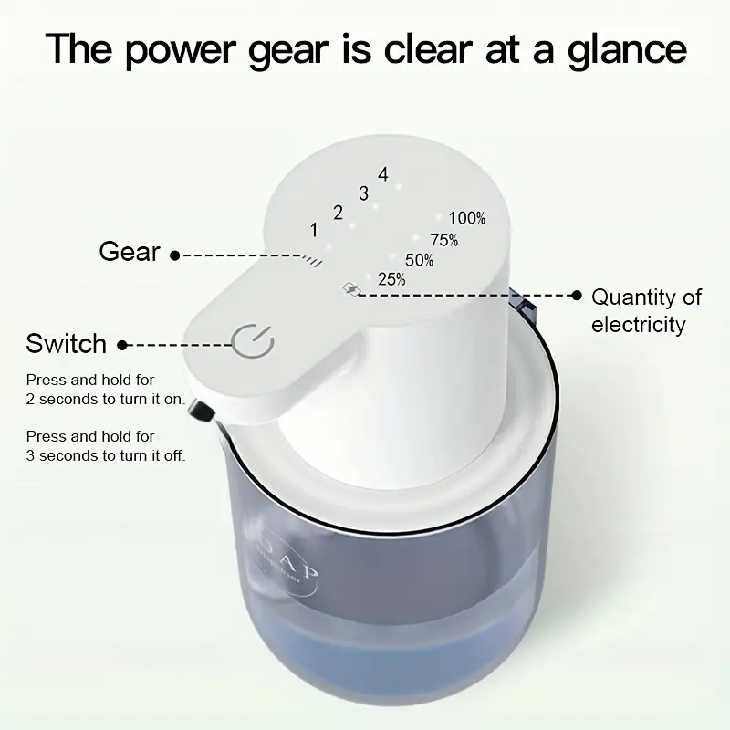 NNETM Touchless Automatic Soap Dispenser Wall-Mount